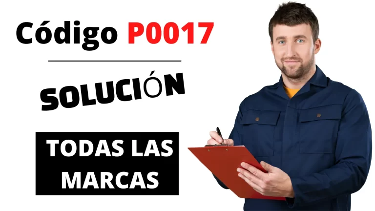 codigo de error P0017