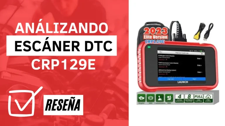 mi opinion del scanner Launch CRP129E